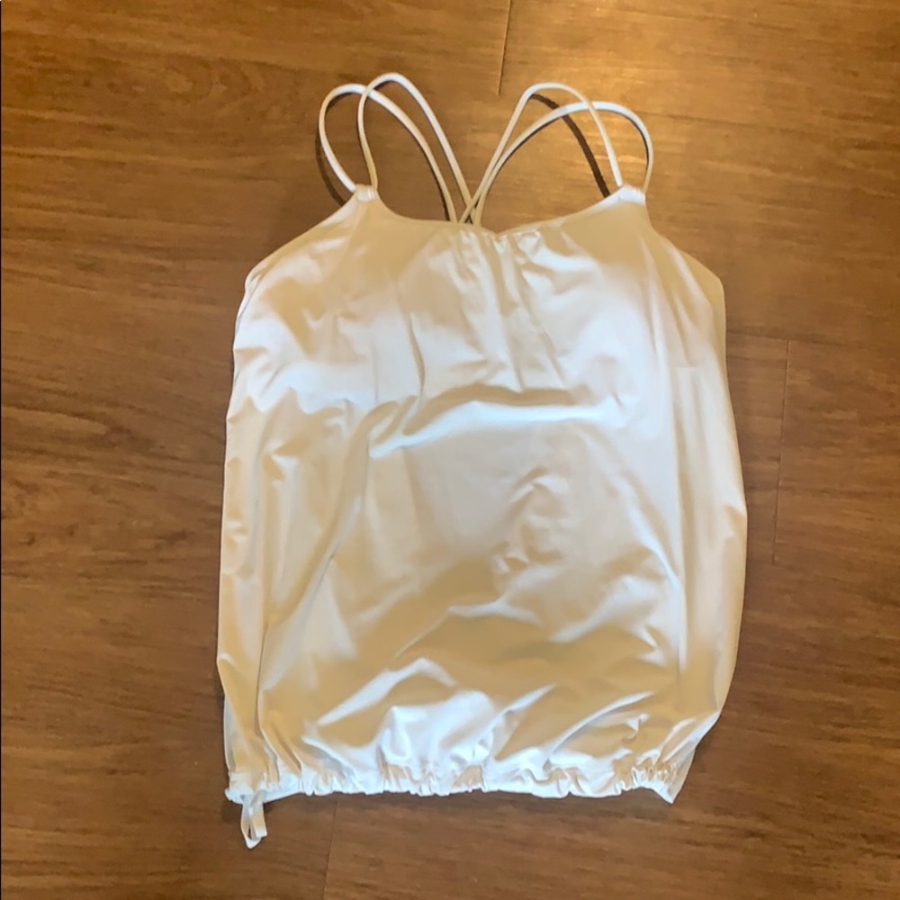 lululemon, open back tank